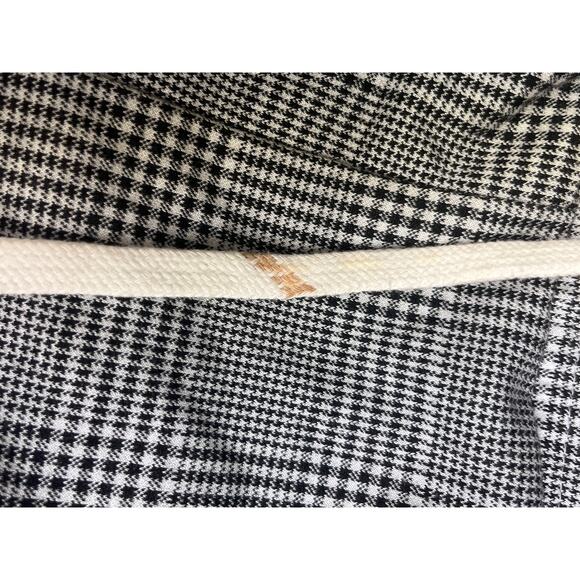 ZARA WOMEN'S Stronger Than Fear PLAID DRAWSTRING PANTS TROUSERS SIZE M - Picture 10 of 14